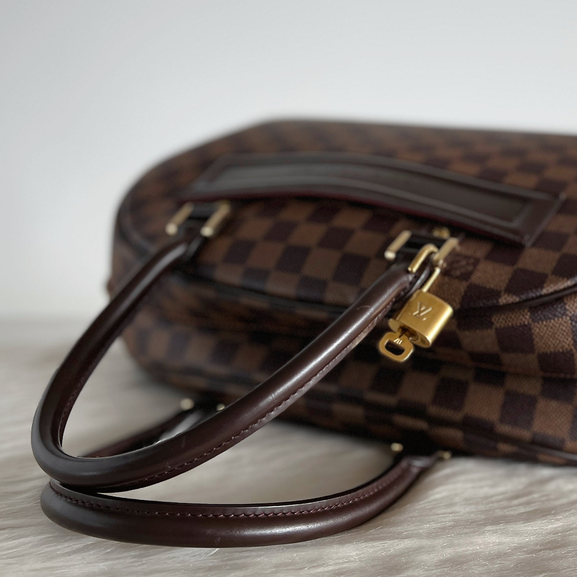 Louis Vuitton Signature Ebene Damier Nolita Tote Bag Excellen