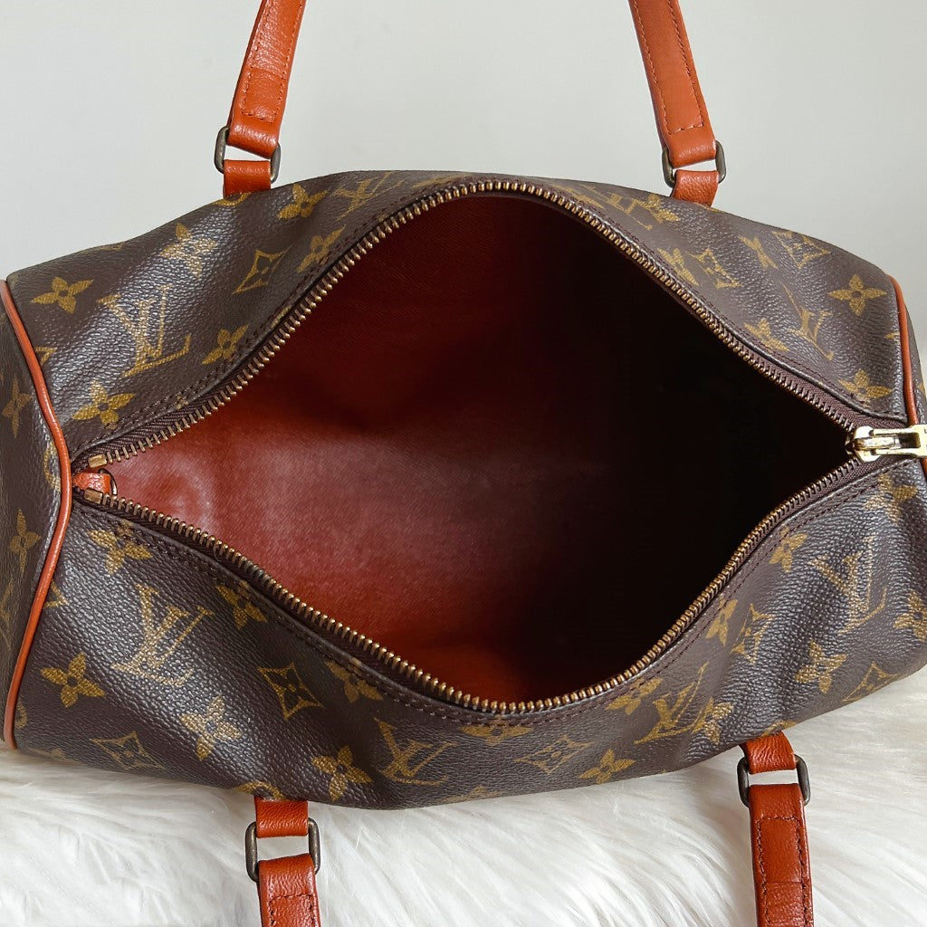 Louis Vuitton Signature Monogram Papillon 30 Tote Bag