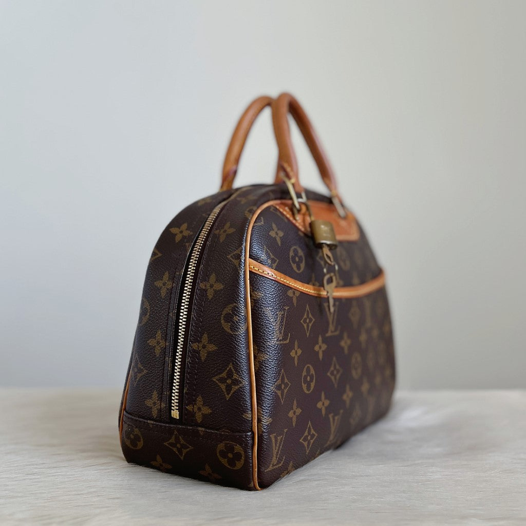 Louis Vuitton Signature Monogram Trouville Tote