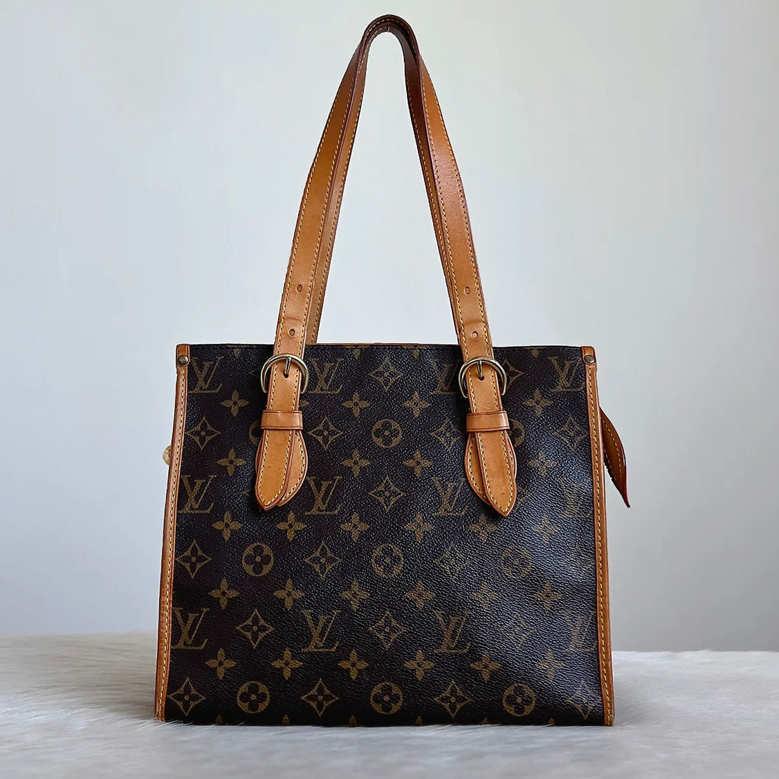 Louis Vuitton Signature Monogram Popincourt Haut Shoulder Bag