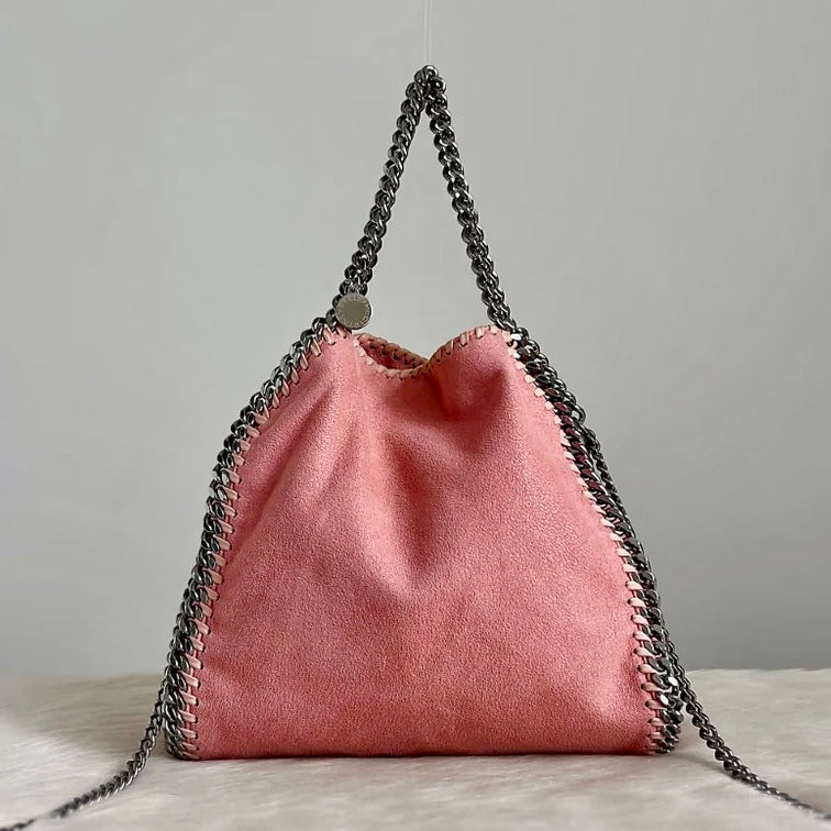 Stella Mccartney Pink Signature Falabella 2 Way Shoulder Bag