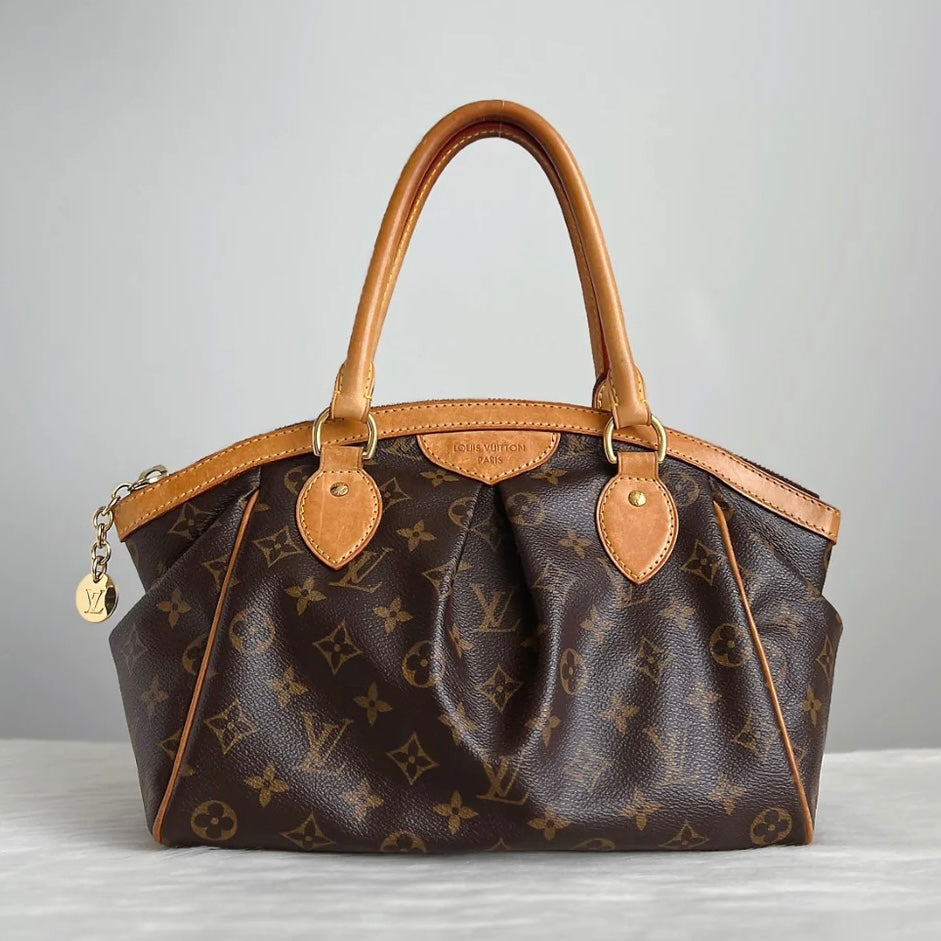 Louis Vuitton Signature Monogram Tivoli PM Shoulder Bag