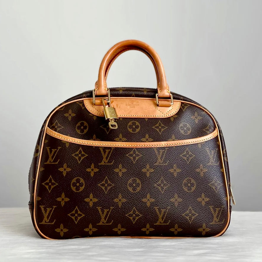Louis Vuitton Signature Monogram Trouville Tote