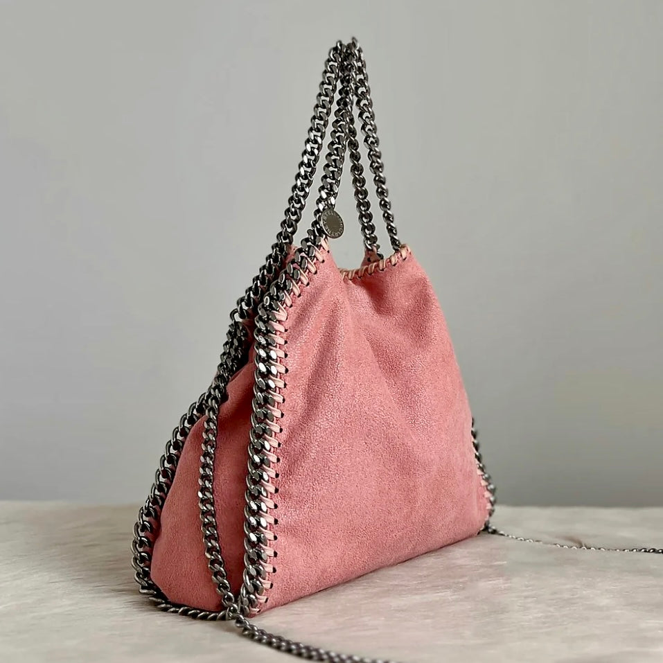 Stella Mccartney Pink Signature Falabella 2 Way Shoulder Bag