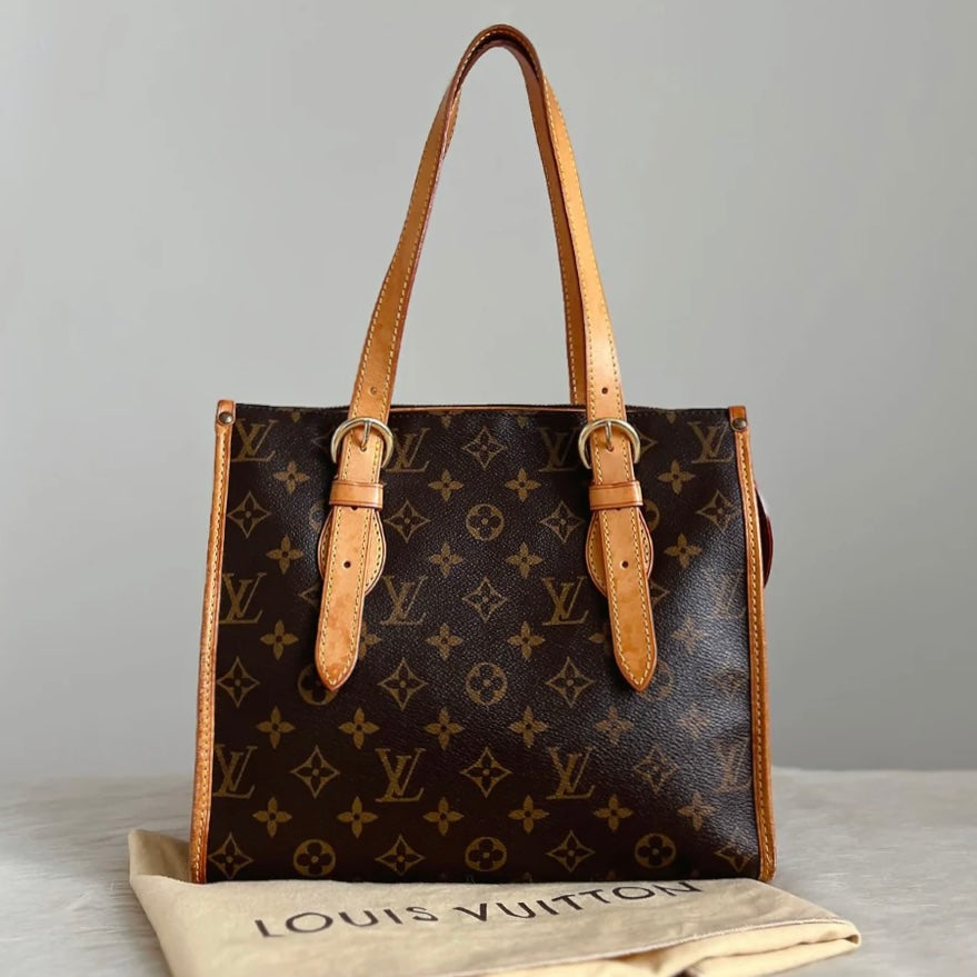 Louis Vuitton Signature Monogram Popincourt Haut Shoulder Bag