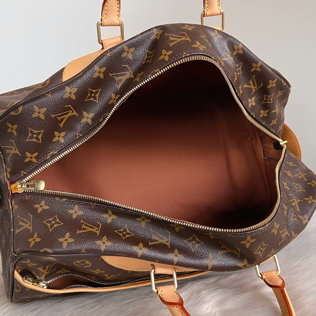 Louis Vuitton Classic Monogram Horizon Soft Duffle 50 Travel Bag Excellent